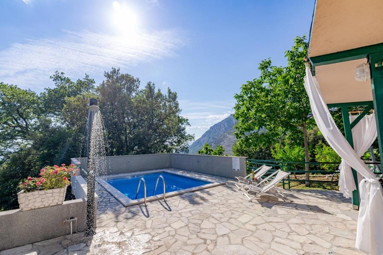 Bast Stone House Nikolina With Heated Poolヴィラ エクステリア 写真